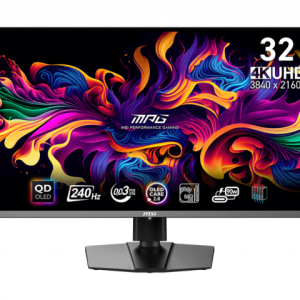 Màn Hình MSI MPG 321URX QD-OLED 31.5 Inch/ UHD/ QD-OLED/ 240Hz/ 0.03 Ms