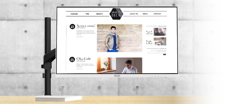 TNC Store Màn hình MSI Modern MD241PW