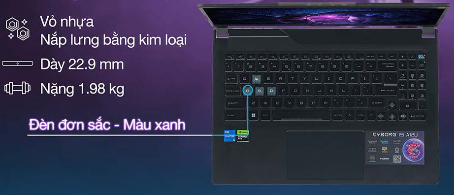 tnc-store-laptop-gaming-msi-cyborg-15-a12ucx-281vn-core-i5-12450h2 TNC Store Laptop Gaming MSI Cyborg 15 A12UCX-281VN Core i5-12450H